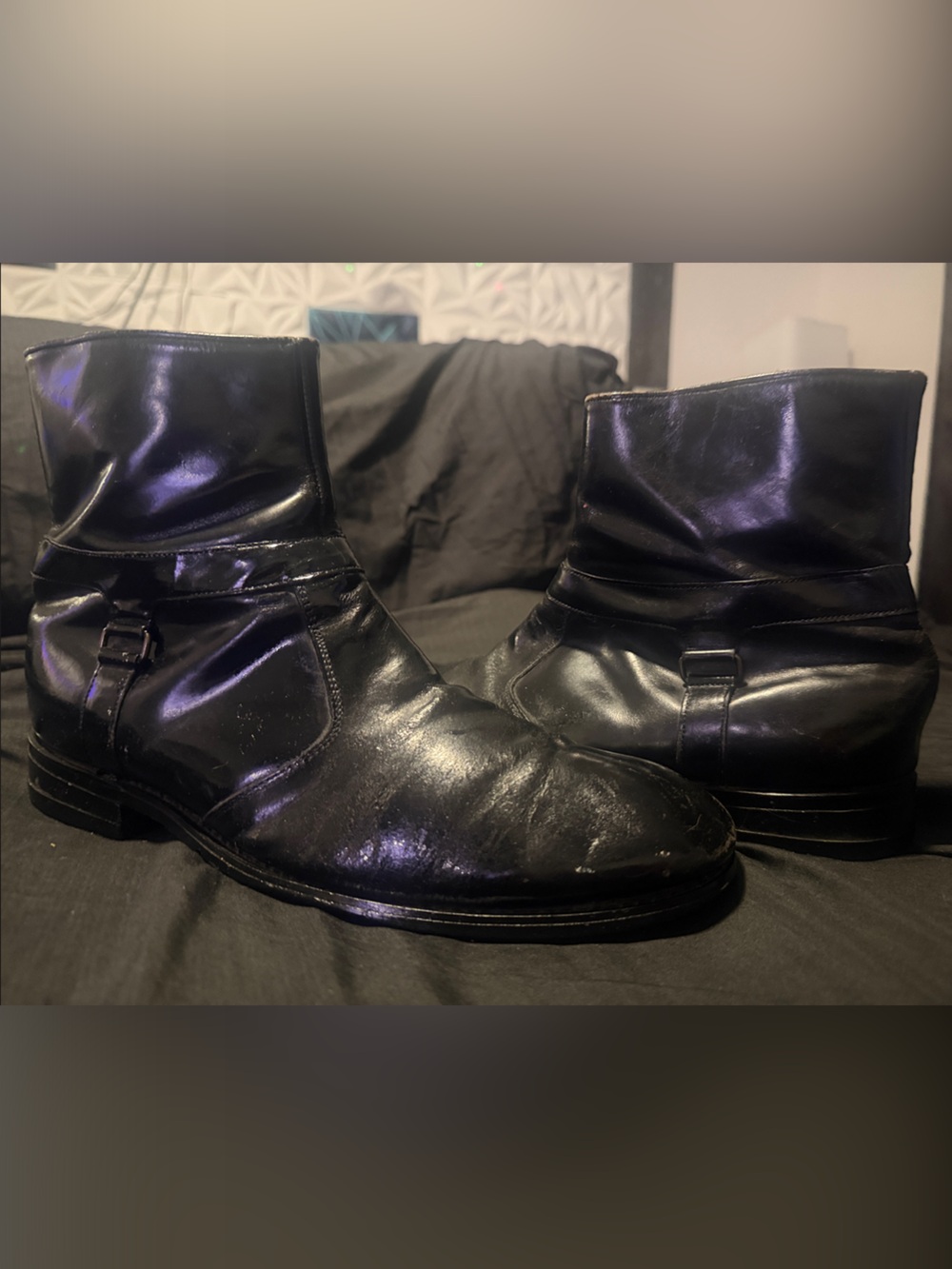 Authentic Ann Demeulemeester Curved Multi-Zip Ankle Boots Vintage
